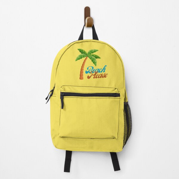 Item preview, Beach Please Palm Tree, Yellow designed and sold by tumbleweedphoto.