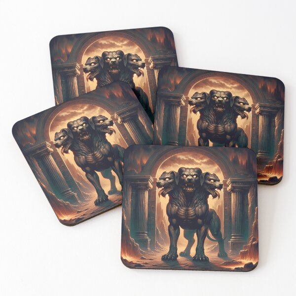 Item preview, Cerberus Guards the Underworld Gate designed and sold by LivingArtClips.