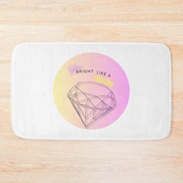 Item preview, Shine bright  like a diamond. Print whit motivational phrase  designed and sold by AnnasAnia.