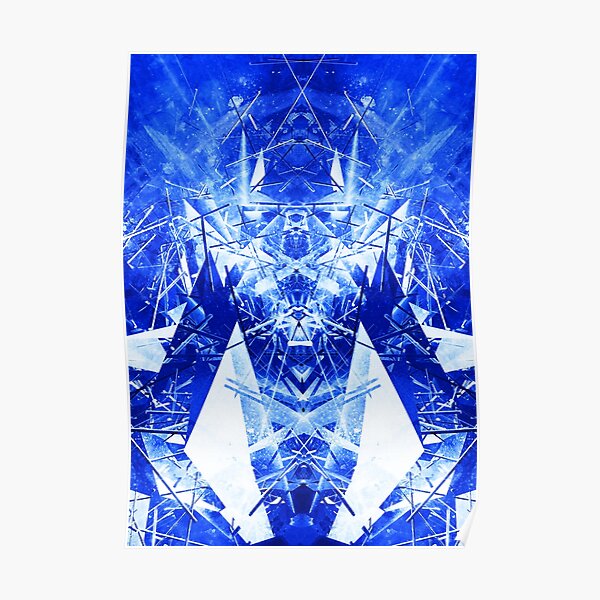 Structured chaos kaleida \3 Poster