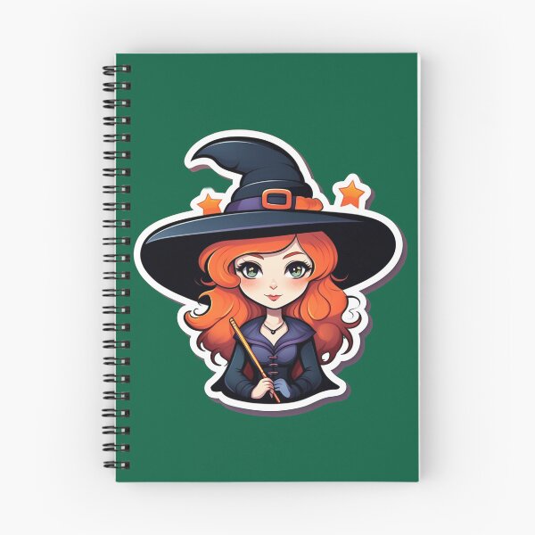 Item preview, Red-haired witch with a wand. designed and sold by soucarol.