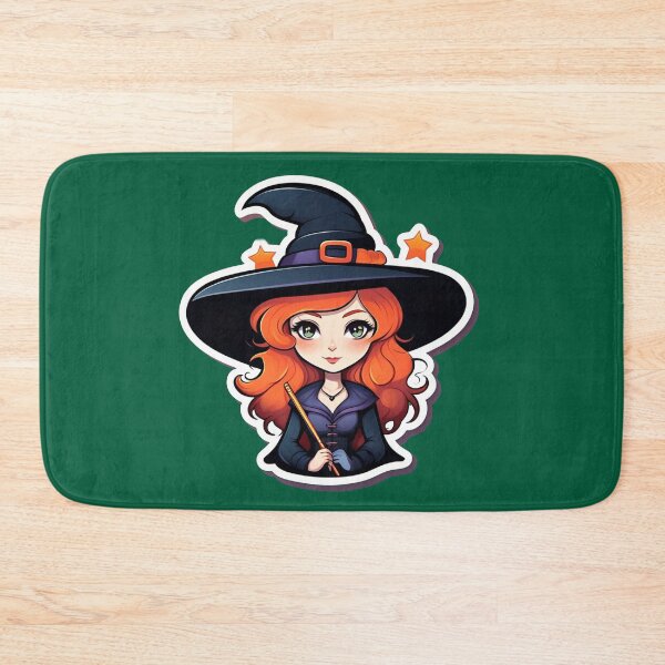 Item preview, Red-haired witch with a wand. designed and sold by soucarol.