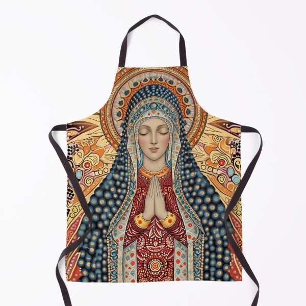 Item preview, Sanctified Grace - Elaborate Mother Mary Illustration designed and sold by Nicholas Panek.