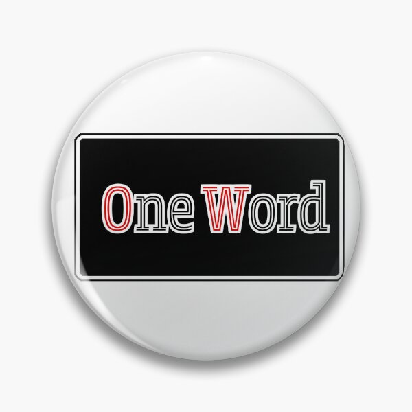 Item preview, One Word designed and sold by Reelyfishing.