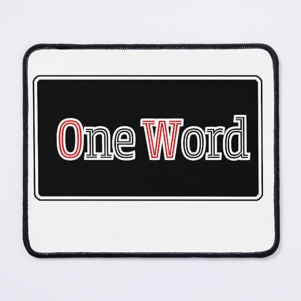 Item preview, One Word designed and sold by Reelyfishing.