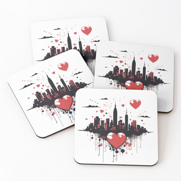 Item preview, Steel Symphony: NYC Skyline in Monochrome Harmony designed and sold by holistech.