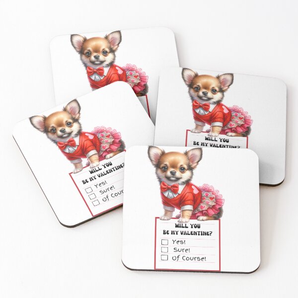 Item preview, Valentine's Day Dog Chihuahua puppy  designed and sold by M1234s.