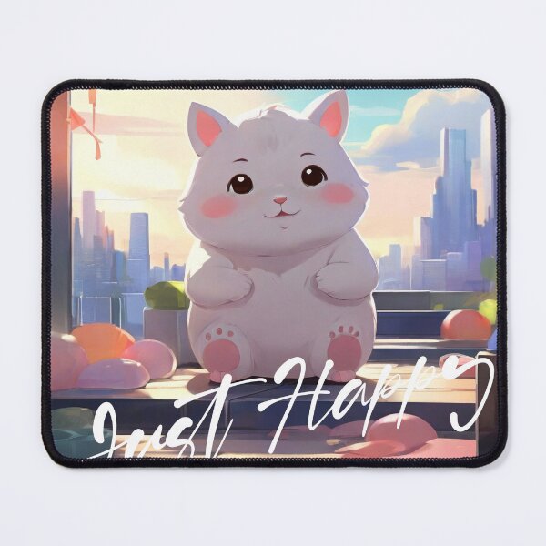 Item preview, Chubby Cartoon Animal Just Happy designed and sold by UBdesign.