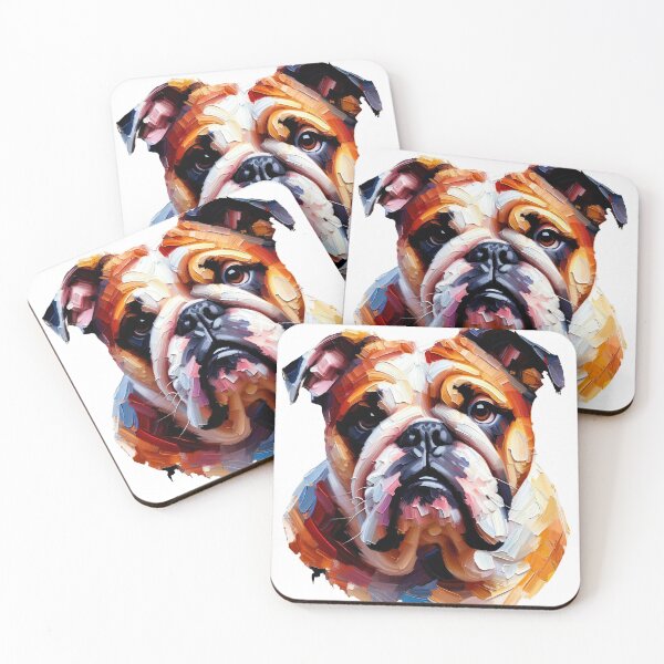 Artikelvorschau, Bulldog 1 in der KI-Kunst entworfen und verkauft von Magnus Dahl.