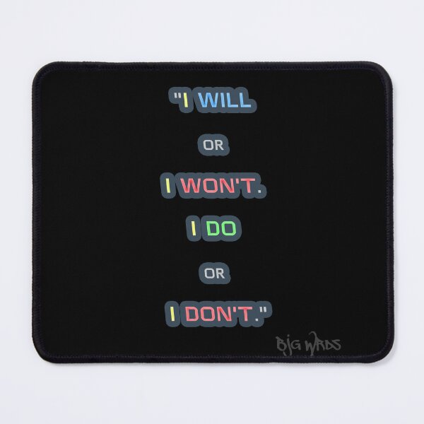 Item preview, "I WILL..." Quote 11/23/2023 designed and sold by BJGWRDS.