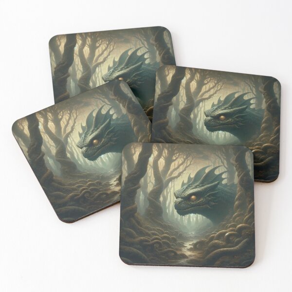 Item preview, Basilisk in the Forbidden Forest designed and sold by LivingArtClips.