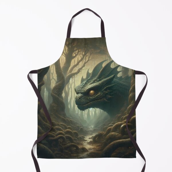 Item preview, Basilisk in the Forbidden Forest designed and sold by LivingArtClips.