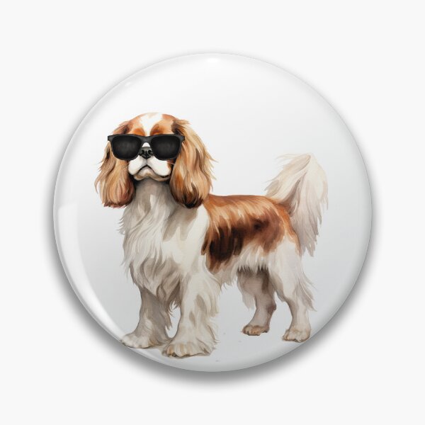 Item preview, Cavalier King Charles Spaniel Wearing Sunglasses designed and sold by TheAnimalZ00.