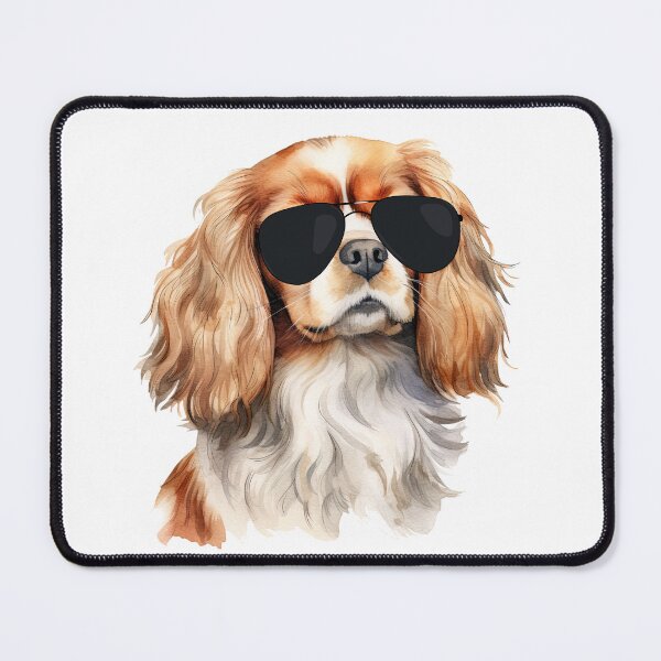 Item preview, Cavalier King Charles Spaniel Wearing Sunglasses designed and sold by TheAnimalZ00.