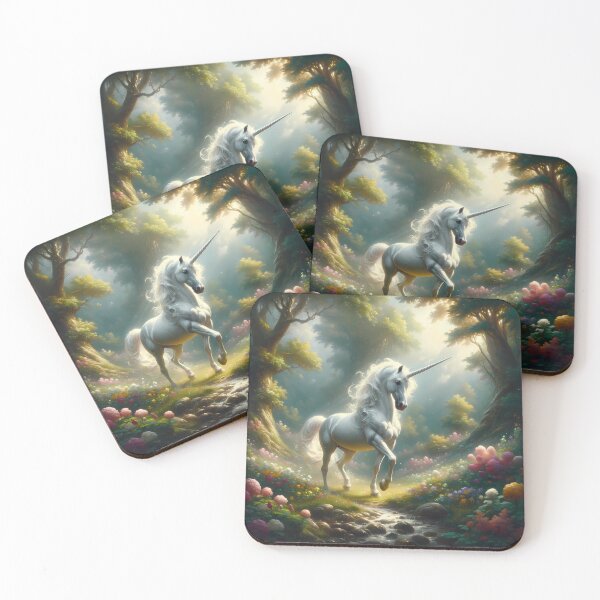 Item preview, Unicorn's Secret Glade Encounter designed and sold by LivingArtClips.