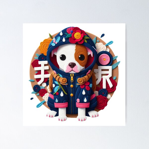 Item preview, Pitbull rain jacket designed and sold by GALUMARKET.
