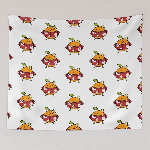 Item preview, Kawaii Orange In Hawaiian Shirt designed and sold by kawaiilife.