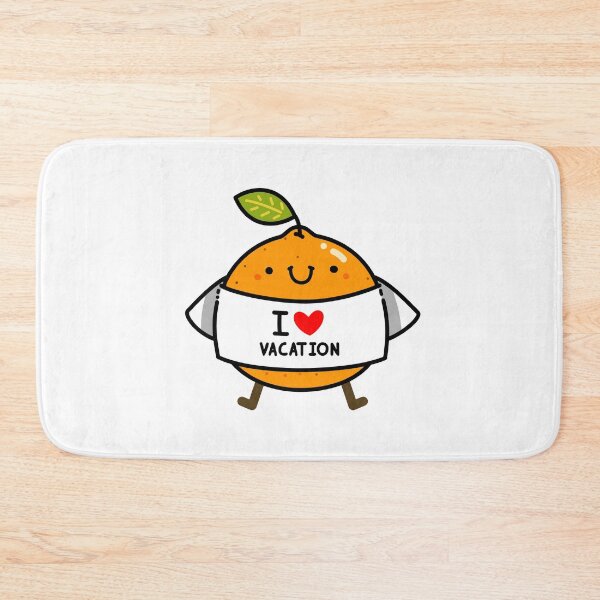 Item preview, Kawaii Orange In I Heart Vacation T-Shirt designed and sold by kawaiilife.