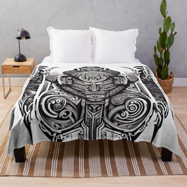 Item preview, Maori art cyberpunk art designed and sold by WalterGomes.