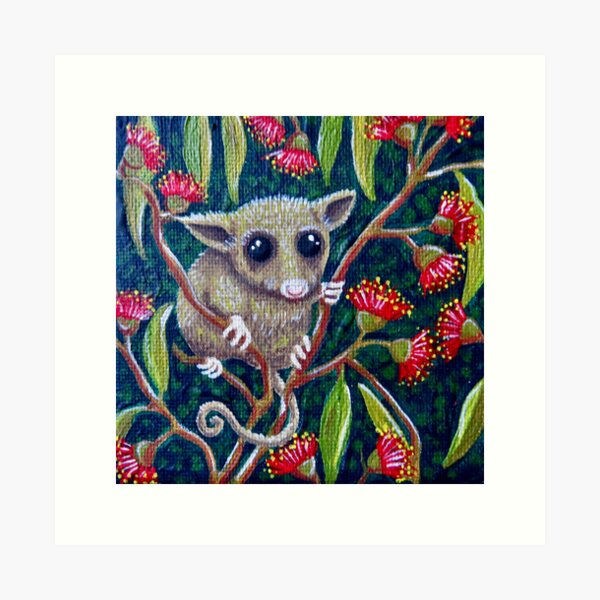 Item preview, Tiny Mountain Pygmy Possum designed and sold by Soozie Wray.