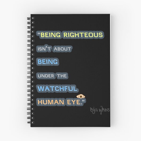 Item preview, "BEING RIGHTEOUS..." Quote 12/23/2023 designed and sold by BJGWRDS.