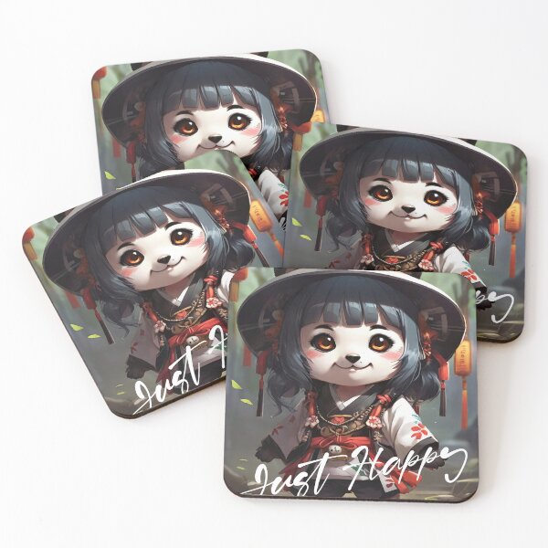 Item preview, Chubby Cartoon Animal Just Happy designed and sold by UBdesign.