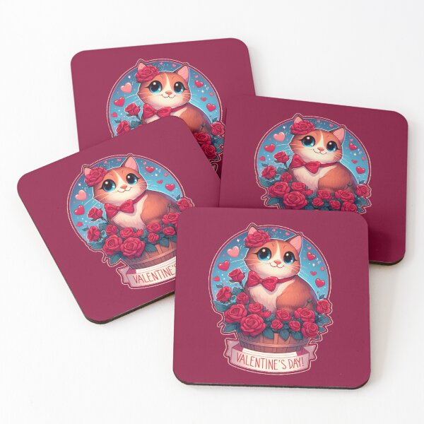 Item preview, Valentine's Day Kitty designed and sold by SnoopKittysCats.