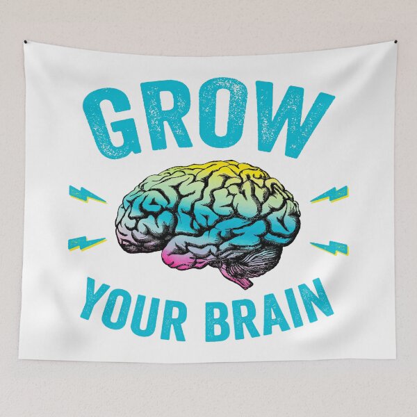 Item preview, Grow you Brain designed and sold by wingstar.