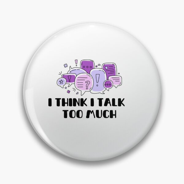 Item preview,  Reneé Rapp Lyrics - I Think I Talk Too Much (Purple)  designed and sold by Samantha Kelly.