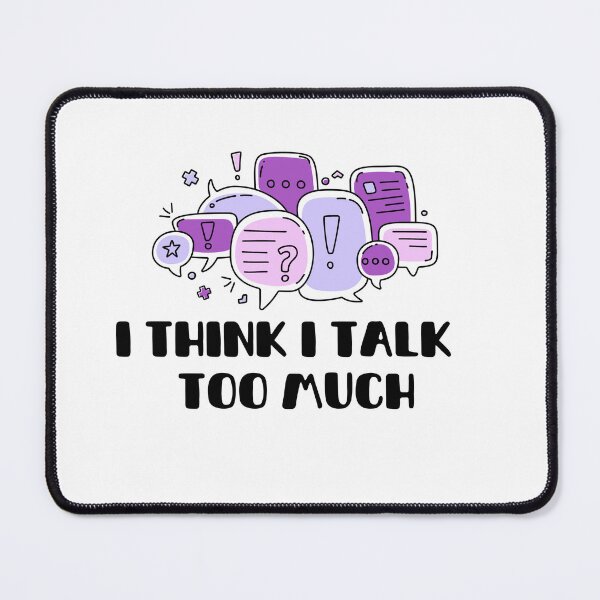 Item preview, Reneé Rapp Lyrics - I Think I Talk Too Much (Purple) designed and sold by Samantha Kelly.