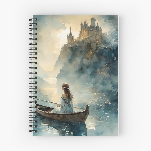 Item preview, The Lady of Shalott 4 designed and sold by Kallak-AI-Art.
