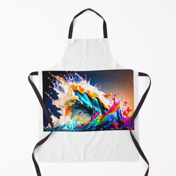Item preview, crazy multicolored waves designed and sold by janjacbu.