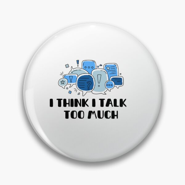 Item preview,  Reneé Rapp Lyrics - I Think I Talk Too Much (Blue)  designed and sold by Samantha Kelly.