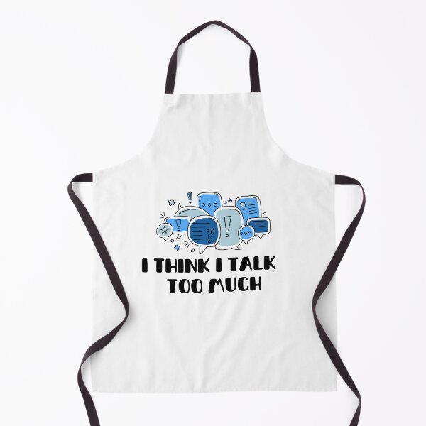 Item preview,  Reneé Rapp Lyrics - I Think I Talk Too Much (Blue)  designed and sold by Samantha Kelly.