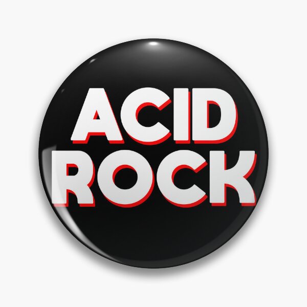 Item preview, Acid Rock - Psychedelic Garage Punk Music Fan designed and sold by SpookshowDesign.