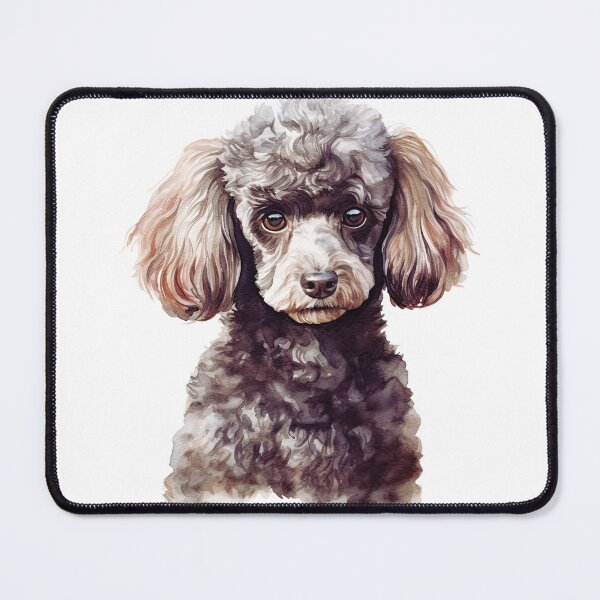Item preview, Watercolor Brown Poodle designed and sold by TheAnimalZ00.