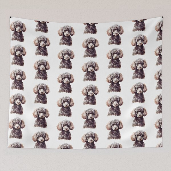 Item preview, Watercolor Brown Poodle designed and sold by TheAnimalZ00.