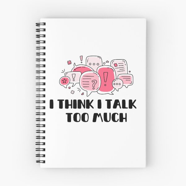 Item preview,  Reneé Rapp Lyrics - I Think I Talk Too Much (Pink)  designed and sold by Samantha Kelly.