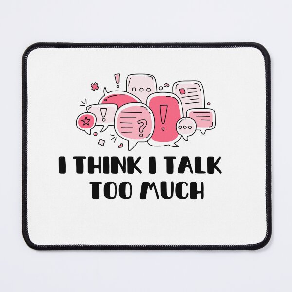 Item preview, Reneé Rapp Lyrics - I Think I Talk Too Much (Pink) designed and sold by Samantha Kelly.