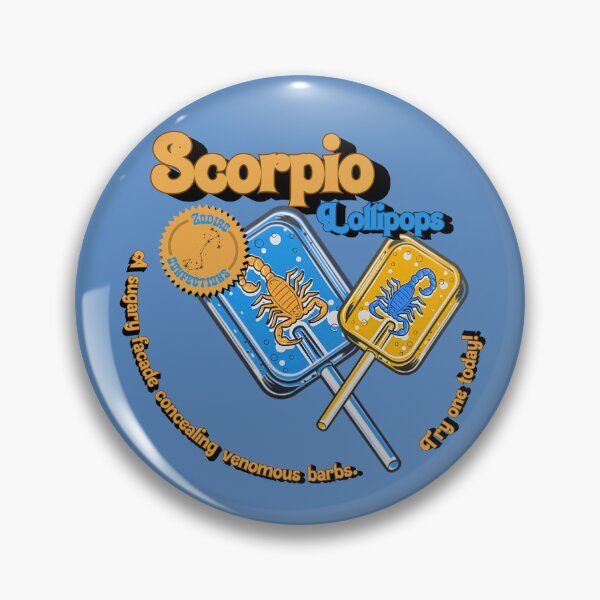 Item preview, Scorpio Lollipops designed and sold by CrazySassyCool.
