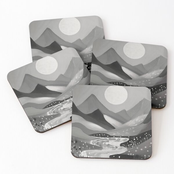 Item preview, Monochrome Landscape designed and sold by GingerNinjaCo.