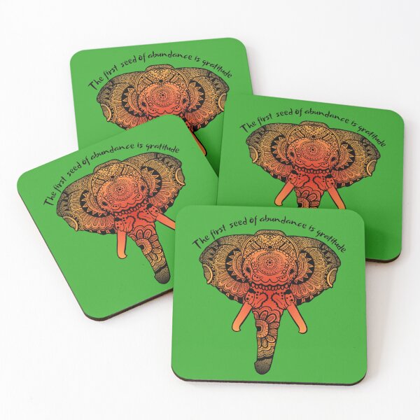 Item preview, ELEPHANT, MANDALA OF ABUNDANCE designed and sold by MarianMa12.