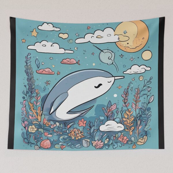 Item preview, Narwhal Narcolepsy designed and sold by Freshestgoods.