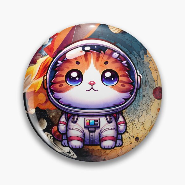 Item preview, Catronaut Spaceship Rocket Galaxy designed and sold by AoraDesign.
