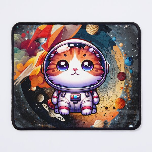 Item preview, Catronaut Spaceship Rocket Galaxy designed and sold by AoraDesign.