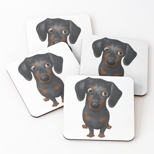 Item preview, Dachshund 2 Cartoon Dog designed and sold by mistersmileyfac.