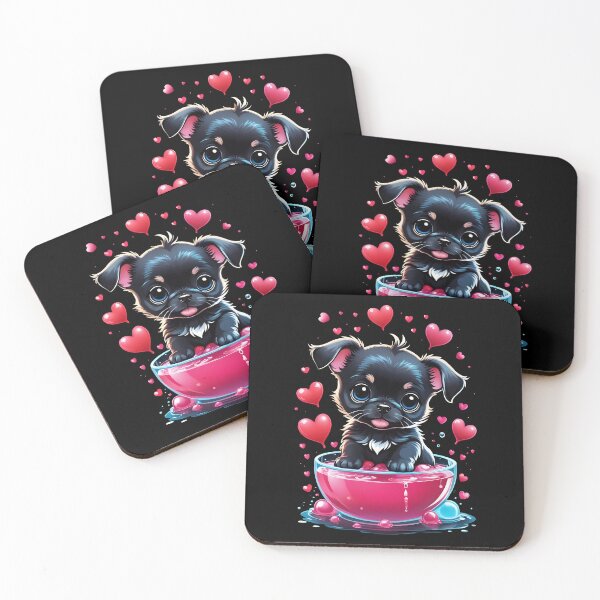 Item preview, Kawaii Baby Dog Loved designed and sold by WIKWOK.