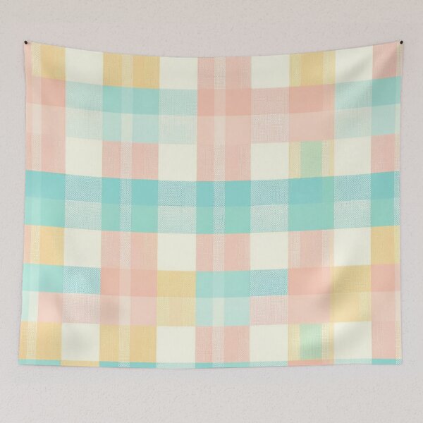 Item preview, Spring-Inspired Gingham Pattern Print designed and sold by PinUpPizzazz.