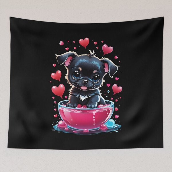 Item preview, Kawaii Baby Dog Loved designed and sold by WIKWOK.