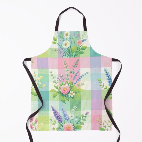 Item preview, Spring-Inspired Gingham Patterned Print designed and sold by PinUpPizzazz.